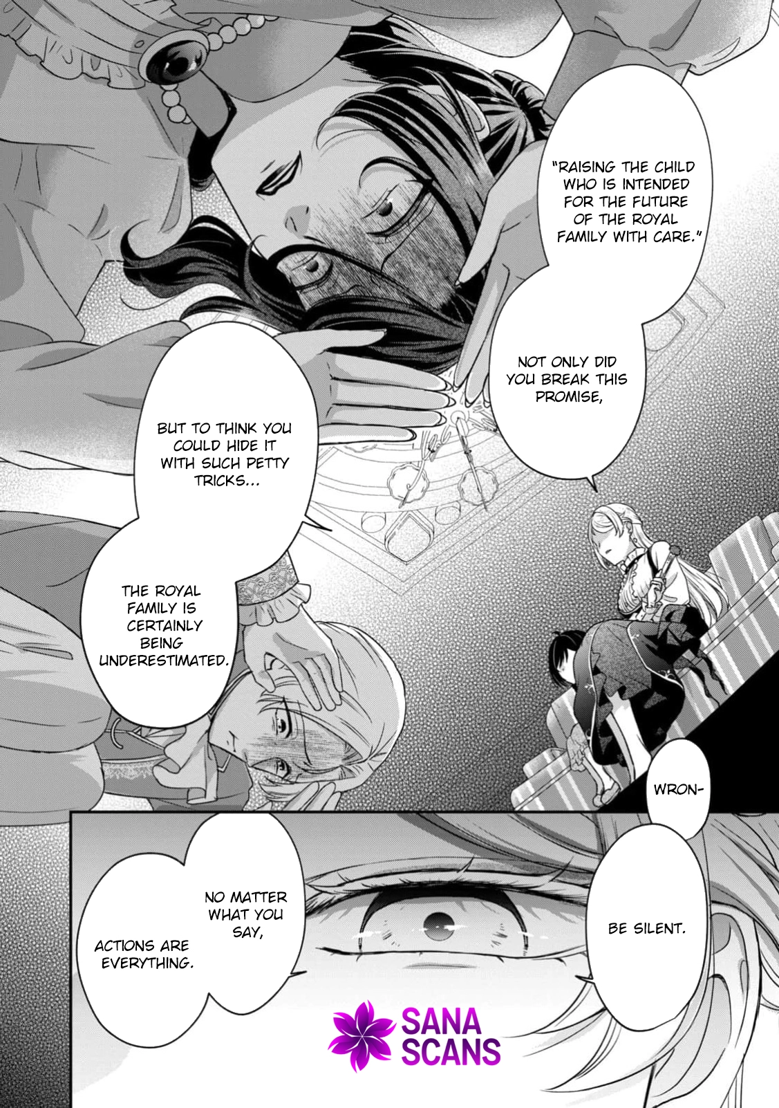 The Duke's Daughter Who Was Condemned Is Reborn as the Child of the Final Boss Queen Chapter 1 - . Page 30
